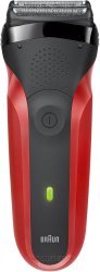Braun 300S nero-rosso