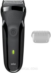 Braun 300S nero